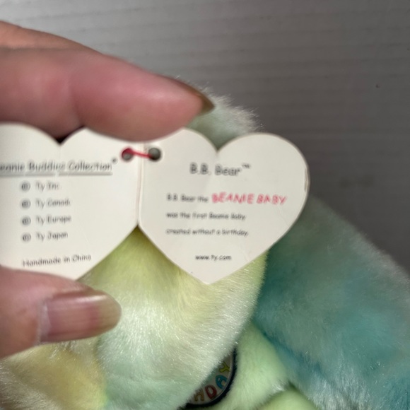 2000 TY BEANIE BUDDY B. B. Bear - Picture 5 of 8